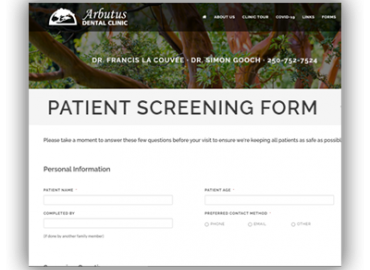 Patient Screening Form